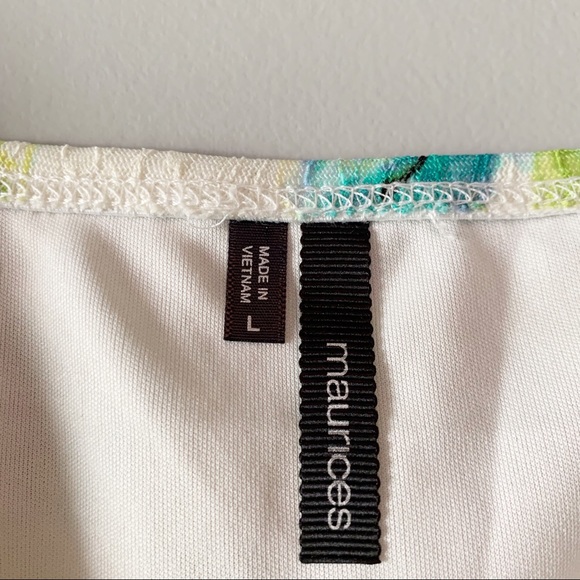 Maurice’s Lace Floral Tank Top U3 - Picture 4 of 5